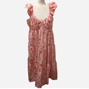 Pre-owned Abercrombie & Fitch Pink Smocked Top